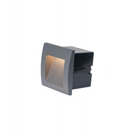 Φωτιστικό Χωνευτό LED 1W 3000K Γραφίτης E246-G ZAMBELIS