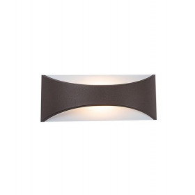 Απλίκα LED 12W 3000K Καφέ E266 ZAMBELIS