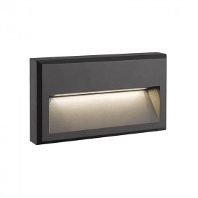 Απλίκα LED 6W 3000K Γραφίτης E347 ZAMBELIS