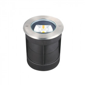 Σπότ Χωνευτό LED 7W 3000k Ατσάλι E362 ZAMBELIS