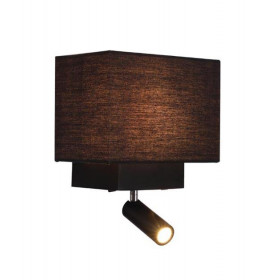 Απλίκα E27 & LED 3W 3000k Μαύρο Με USB H59 ZAMBELIS