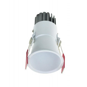 Σπότ Χωνευτό LED 6W 3000k Λευκό Σταθερό S073 ZAMBELIS