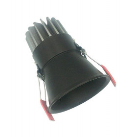 Σπότ Χωνευτό LED 10W 3000k Μαύρο S076 ZAMBELIS