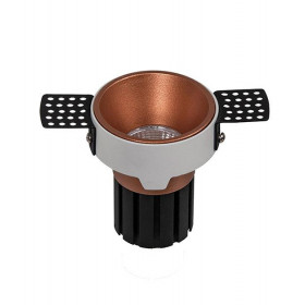 Σπότ Χωνευτό LED 9W 3000k Χαλκός S096-C ZAMBELIS