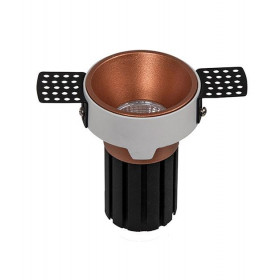Σπότ Χωνευτό LED 15W 3000k Χαλκός S097-C ZAMBELIS