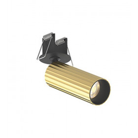 Σπότ Χωνευτό LED 7W 3000k Ορείχαλκος S117 ZAMBELIS