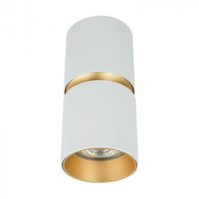 Σποτ Οροφής GU10 Λευκό Και Χρυσό S161 ZAMBELIS