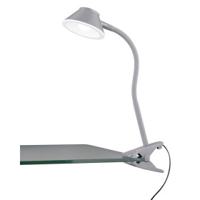 Φωτιστικό Γραφείου LED 3.5W 3000k Γκρι Με Τσιμπίδα Berry R22191287 RL LIGHTING