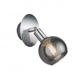 Σποτ Επίτοιχο E14 Χρώμιο Και Φυμέ R80591006 RL LIGHTING