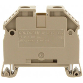 Κλέμμα Ράγας 16mm² Μπέζ RK 16/35/NBG CONTACLIP