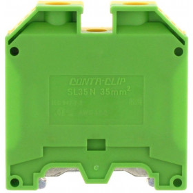 Κλέμμα Ράγας 35mm² Πράσινο/Κίτρινο SL 35/35NGNYE CONTACLIP