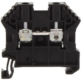 Κλέμμα Ράγας 4mm² Μαύρο SRK 4/2ABK CONTACLIP