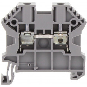 Κλέμμα Ράγας 4mm² Γκρι SRK 4/2AGR CONTACLIP