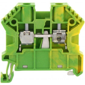 Κλέμμα Ράγας 4mm² Πράσινο/Κίτρινο SSL 4/2AGNYE CONTACLIP
