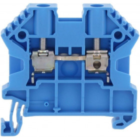 Κλέμμα Ράγας 6mm² Μπλέ SRK 6/2ABU CONTACLIP