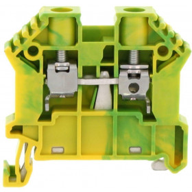 Κλέμμα Ράγας 6mm² Πράσινο/Κίτρινο SSL 6/2AGNYE CONTACLIP