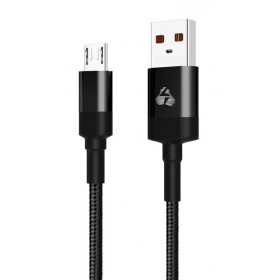 Καλώδιο Φόρτισης USB TypeA Σε Micro USB 1m Μαύρο PTR-0080 POWERTECH