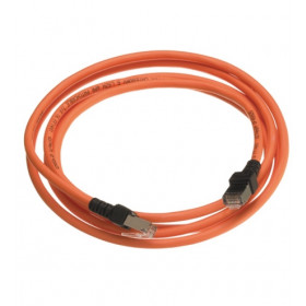 Patch Cord Χαλκού 0.5m Cat.6A FTP Πορτοκαλί LANmarkNEXANS