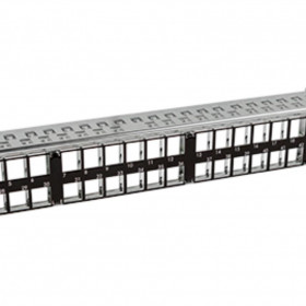 Patch Panel 1U 48 Θέσεων Cat.6A Shielded N521.668KIT AGINODE