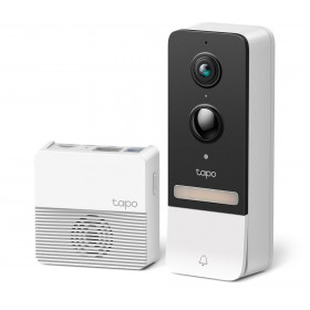 Κάμερα Εισόδου Wi-Fi 4MP,Με Κουδούνι Και Hub H200 Tapo D230S1 V1.2 TP-LINK