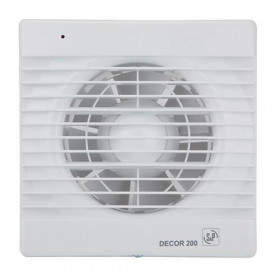 Εξαεριστήρας Μπάνιου Για Σωλήνα 120mm Λευκός DECOR 200 C S&P