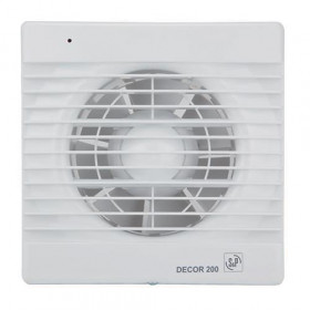 Εξαεριστήρας Μπάνιου Για Σωλήνα 120mm Λευκός DECOR 200 C S&P