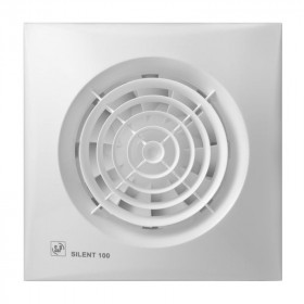 Εξαεριστήρας Μπάνιου Για Σωλήνα 100mm Λευκός 12V SILENT 100 CZ S&P
