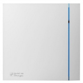 Εξαεριστήρας Μπάνιου Για Σωλήνα 100mm Λευκός SILENT DESIGN 100 CZ S&P