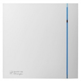 Εξαεριστήρας Μπάνιου Για Σωλήνα 100mm Λευκός SILENT DESIGN 100 CZ S&P