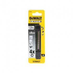 Τρυπάνια HSS-CO 3x61mm 2τμχ DT4902-QZ DEWALT
