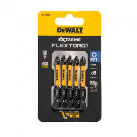 Μύτες Βιδώματος Pz1x57mm 5τμχ DT7390T-QZ DEWALT