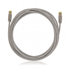 Patch Cord Χαλκού 2m Cat.6A FTP Γκρί KEL-C6A-P-020 KELINE