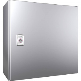 Ερμάριο Μεταλλικό 380x380x210mm AISI 304 Αδιάφανη Πόρτα IP66 AX Basic RITTAL