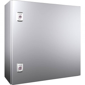 Ερμάριο Μεταλλικό 500x500x210mm AISI 304 Αδιάφανη Πόρτα IP66 AX Basic RITTAL