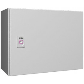 Ερμάριο Μεταλλικό 380x300x210mm Αδιάφανη Πόρτα IP66 AX Basic RITTAL