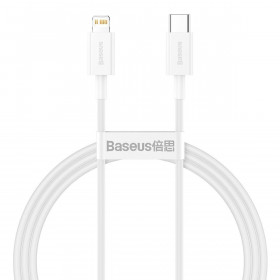 Καλώδιο Φόρτισης USB TypeC Σε Lighting 1m Λευκό CATLYS-A02 BASEUS