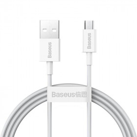 Καλώδιο Φόρτισης USB TypeA Σε MicroUSB 1m Λευκό CAMYS-02 BASEUS