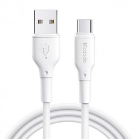 Καλώδιο Φόρτισης USB TypeA Σε TypeC 1m Λευκό CA-7280 McDODO