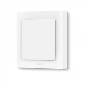 Διακόπτης Zigbee& Thread 2 Εξόδων, 4 Πλήκτρων Λευκό H2 AQARA