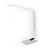 Φωτιστικό Γραφείου LED 9.5W 2700-6000K Ασημί Με USB Και Wireless Φορτιστή 0-966 ADELEQ