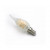 Λάμπα LED Κερί 6W E14 2800Κ 230V Filament Με Μύτη Frosted LUMEN