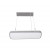 Φωτιστικό Οροφής LED 30W 3000k Ασημί 21-6030600 ADELEQ