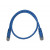 Patch Cord Χαλκού 0.5m Cat.5e UTP Μπλέ FREDER