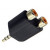 Adaptor 3.5mm² Αρσενικό Stereo Σε RCA Θηλυκό Διπλό Μαύρο JT-3189A JKG