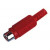 RCA Βύσμα Θηλυκό 5mm² Κόκκινο RP006 LZ
