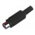 RCA Βύσμα Θηλυκό 5mm² Μαύρο RP006 LZ