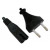 Καλώδιο Τροφοδοσίας Συσκευών 2X0.75mm² 1.8m Μαύρο IEC C7 KENIC