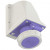 Πρίζα Επιτοίχια Θηλυκό 2P 16A 24V IP67 1622v TWIST PC ELECTRIC