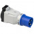 Μετατροπέας Αρσενικό 3P 16Α Σε Πρίζα UK 16Α IP44 9433100 PC ELECTRIC