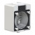 Κουτί Επίτοιχο Για Πρίζές 50x50mm Γκρι 106-0g PC ELECTRIC